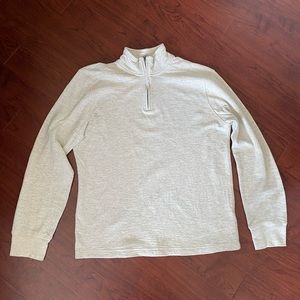 J. Crew Quarter-Zip Knit Pullover - Men’s Large